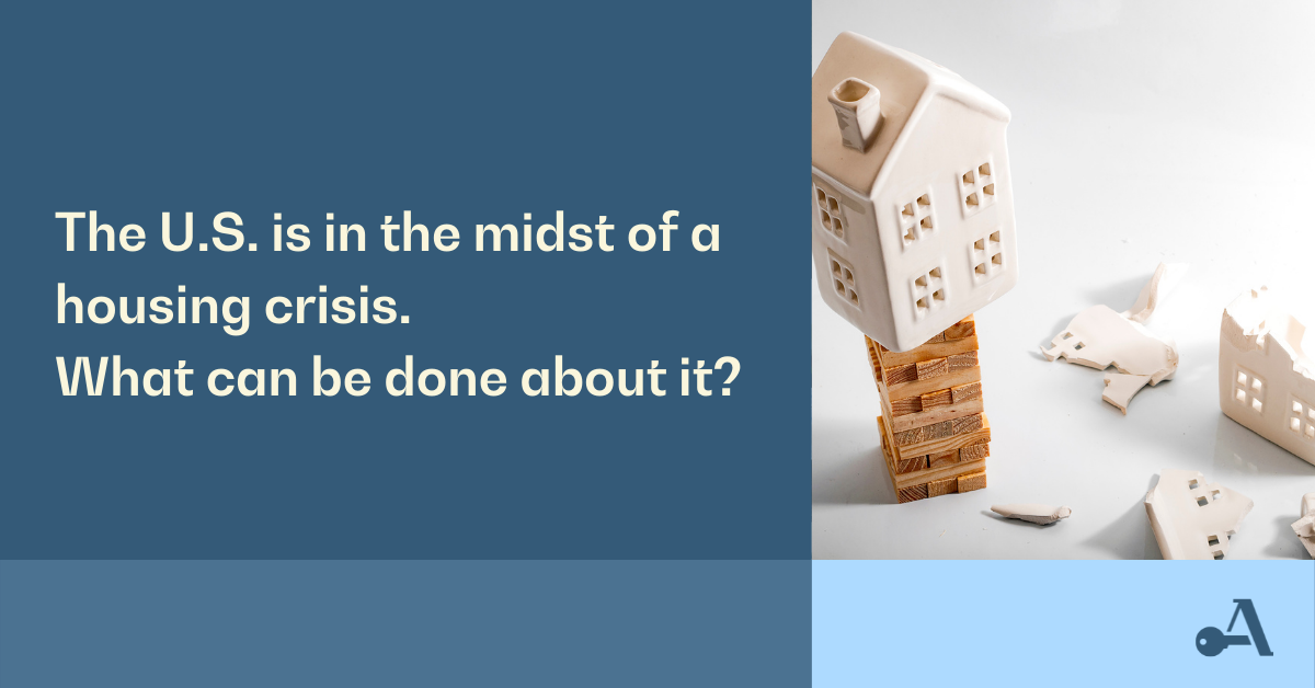 The U.S. is in the midst of a housing crisis. What can be done about it